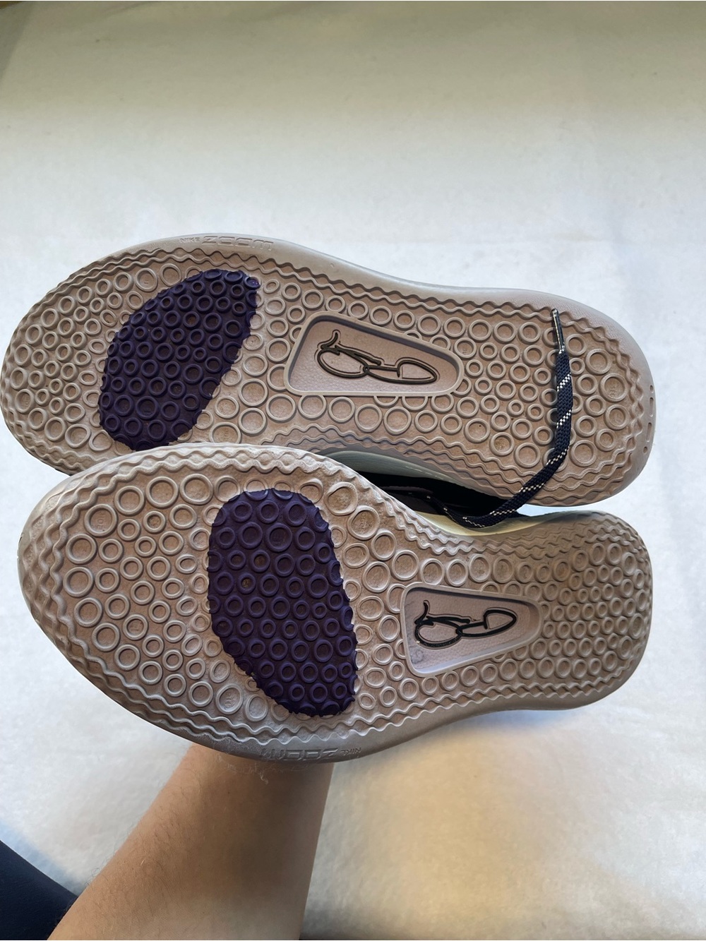 Nike PG 3 Paulette Basketball Shoes Navy Gray Women’s 8.5 Rare - Picture 7 of 8
